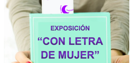 exposicion con letra de mujer
